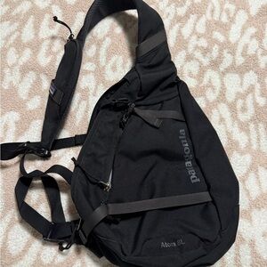Patagonia Black Atom Sling Backpack